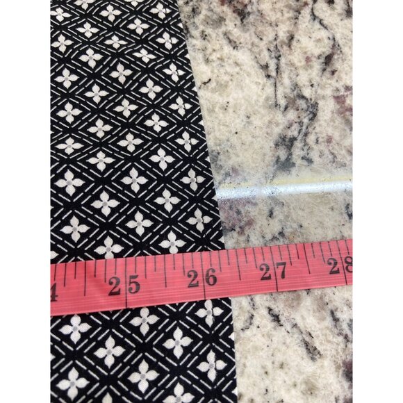 Croft Barrow Womens Medium Top Paisley 3/4 Sleeves Split Neck Retro - Picture 10 of 10